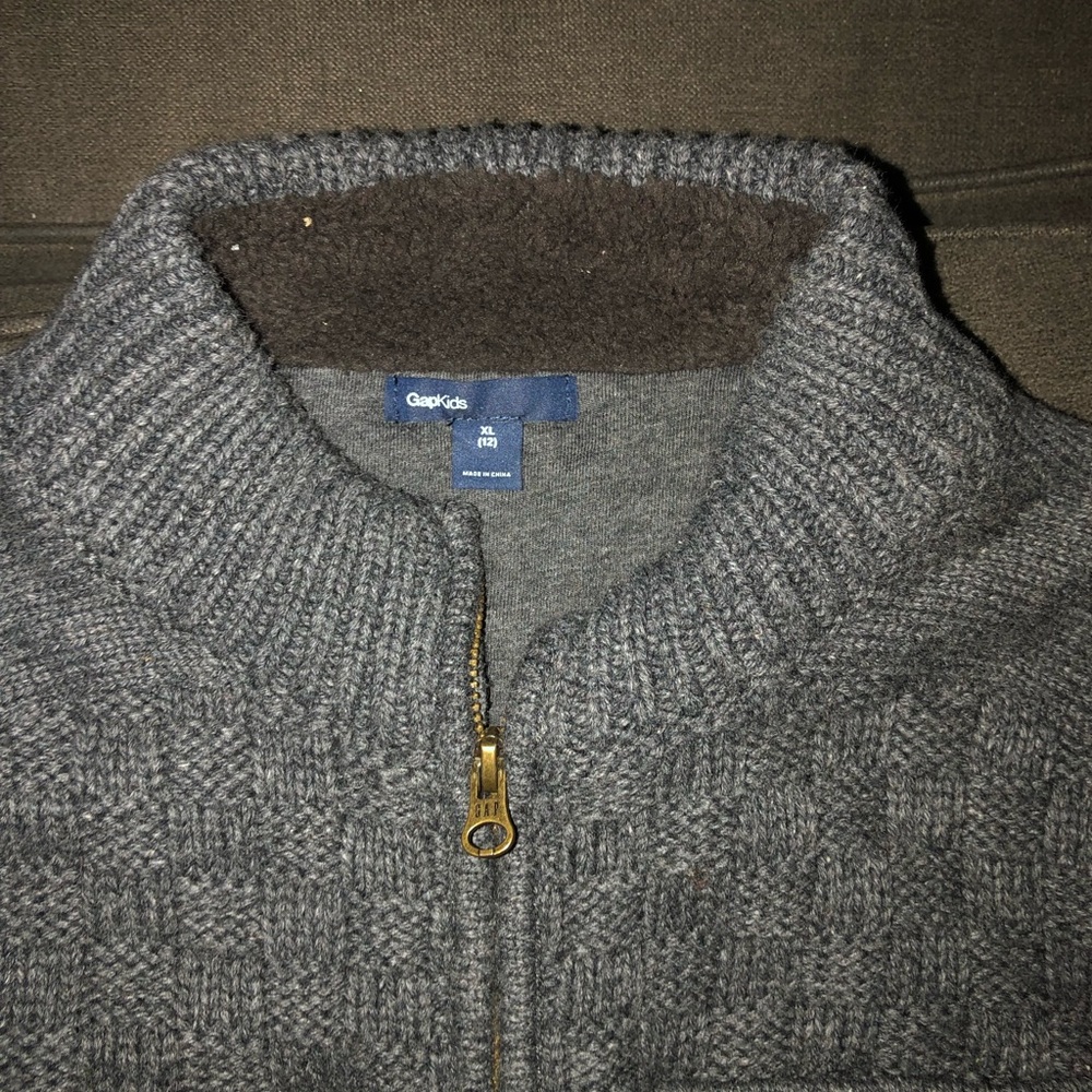 Grey Heavy Sweater